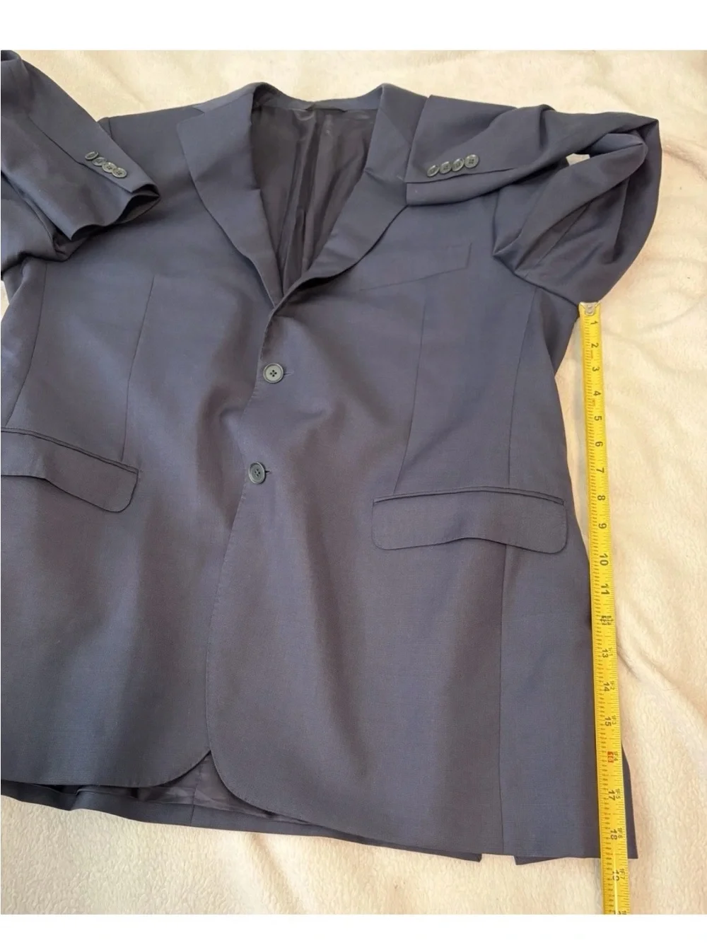 2-Button Blue Size 44 Men’s Wool Sports Coat 212 Saks 5th Avenue Made In Italy